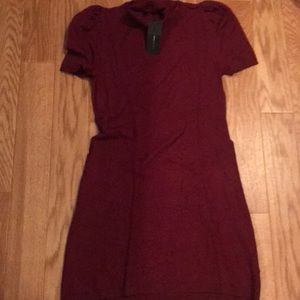 BCBG merlot dress NWT sz L